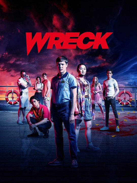 Wreck : croisière sanglante : Affiche
