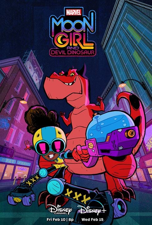 Marvel Moon Girl et Devil le dinosaure : Affiche