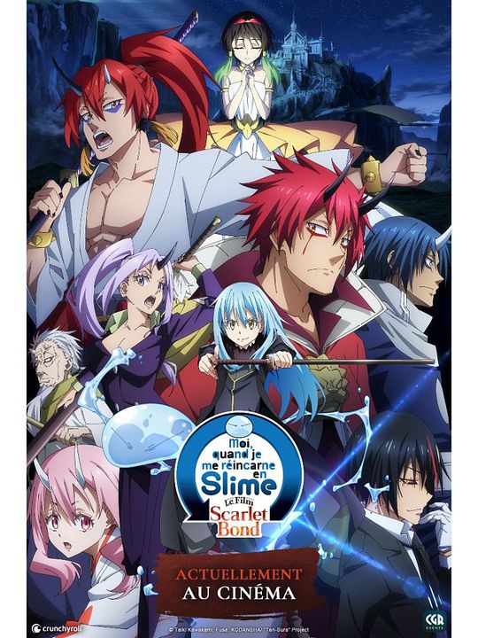 Moi quand je me réincarne en Slime - Le film : Scarlet Bond : Affiche