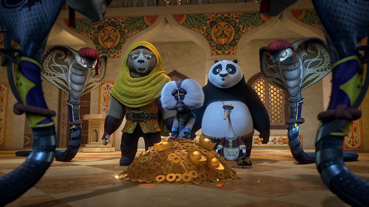 Kung Fu Panda : Le chevalier dragon : Affiche