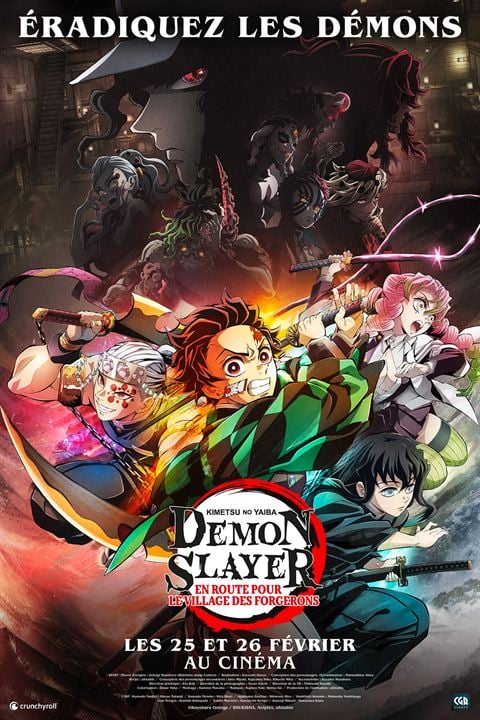 Demon Slayer : Kimetsu no Yaiba - En route pour le village des forgerons : Affiche