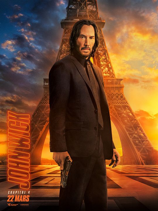John Wick : Chapitre 4 : Affiche