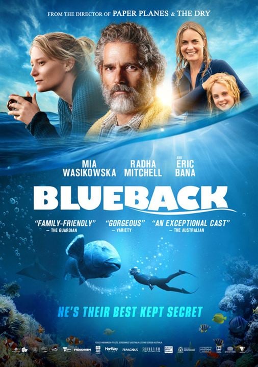 Blueback – une amitié sous-marine : Affiche