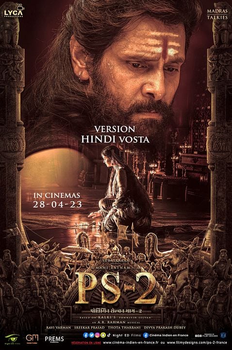 PS 2 - Ponniyin Selvan Partie 2 : Affiche