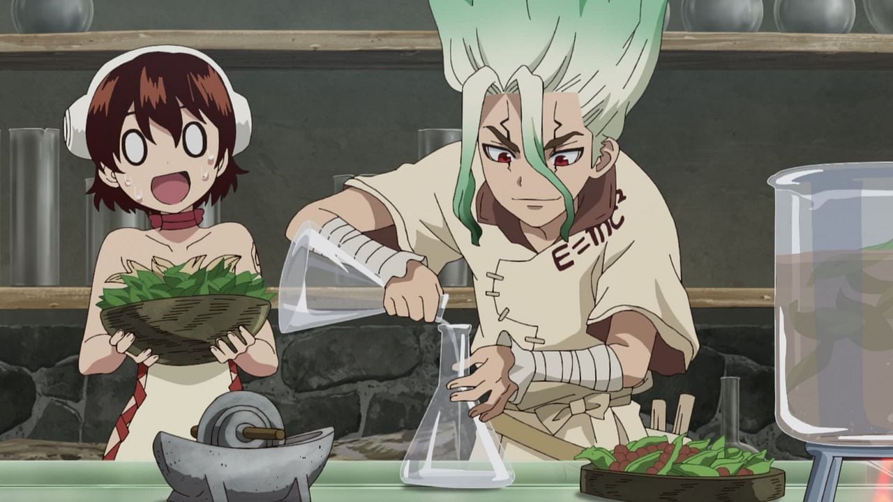Dr. STONE : Affiche