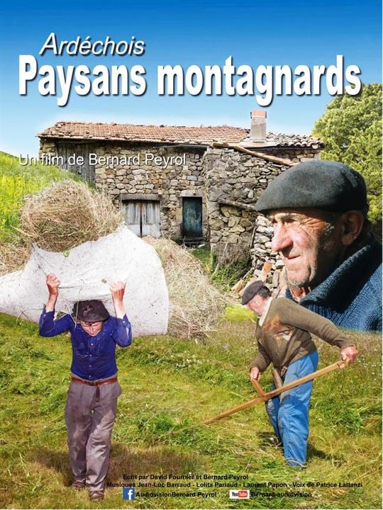 Ardéchois paysans montagnards : Affiche