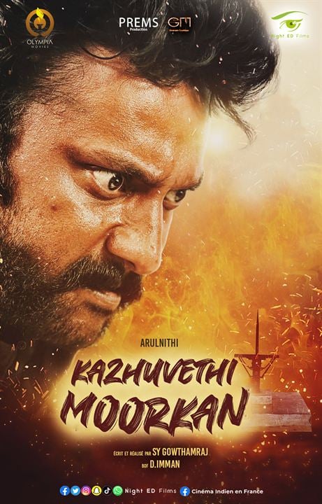 Kazhuvethi Moorkkan : Affiche