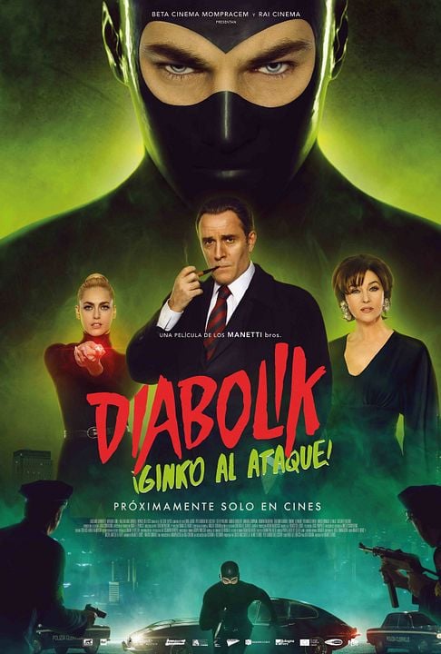 Diabolik - Ginko all'attacco! : Affiche