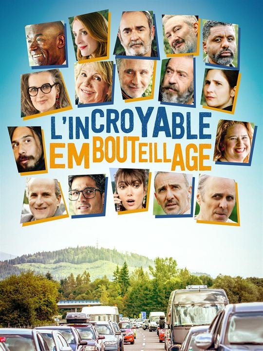 L'incroyable embouteillage : Affiche