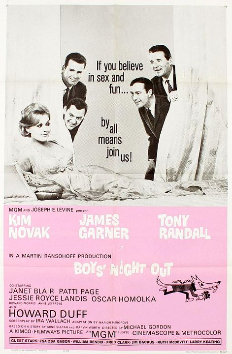 Garçonnière pour quatre : Affiche