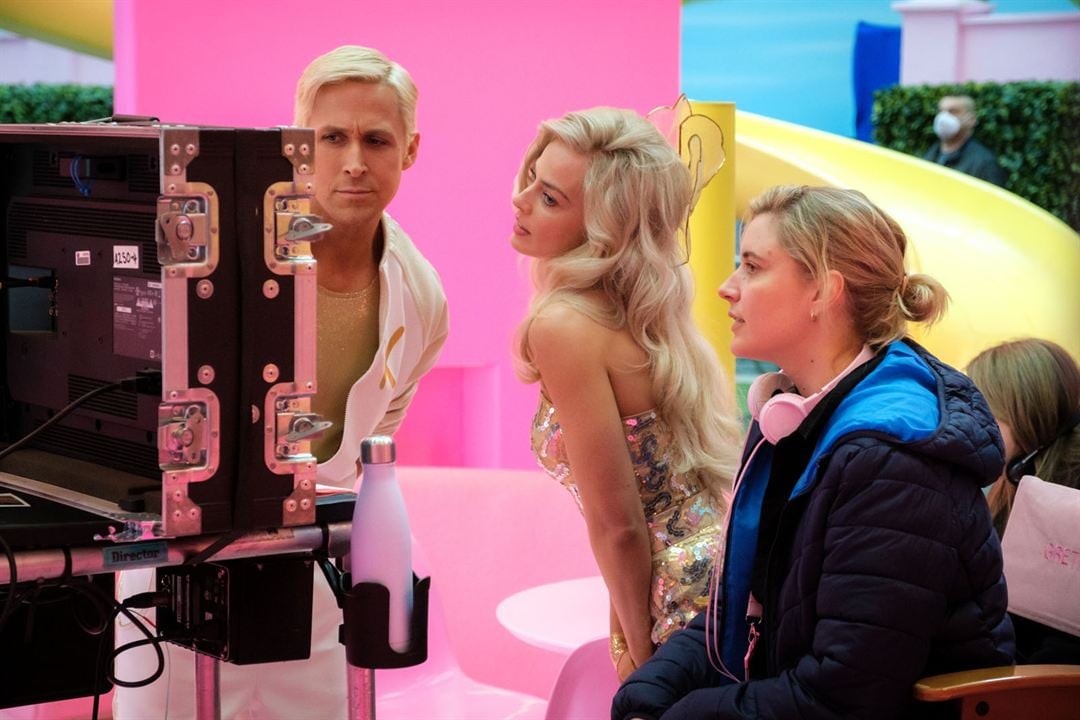 Barbie : Photo Greta Gerwig, Margot Robbie, Ryan Gosling