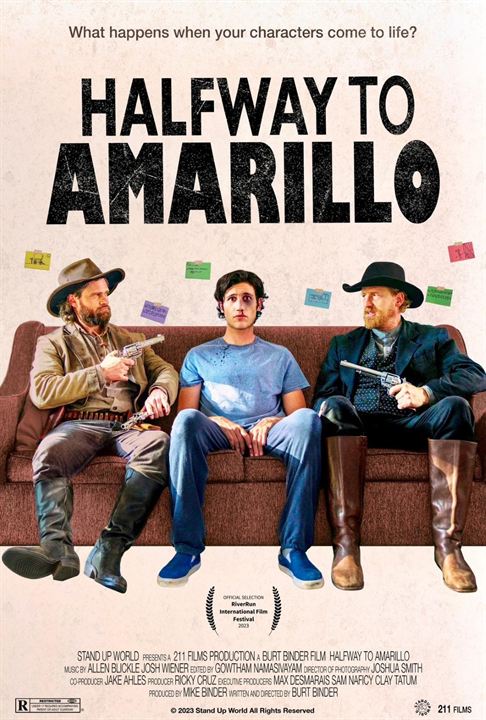 Halfway to Amarillo : Affiche