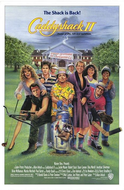 Caddyshack II : Affiche