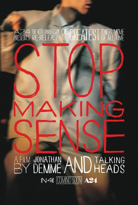 Stop Making Sense : Affiche