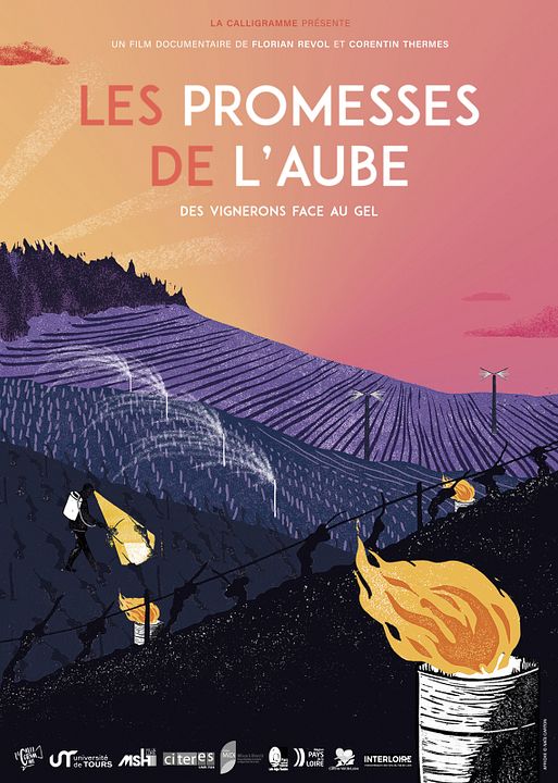 Les Promesses de l'aube - Des vignerons face au gel : Affiche