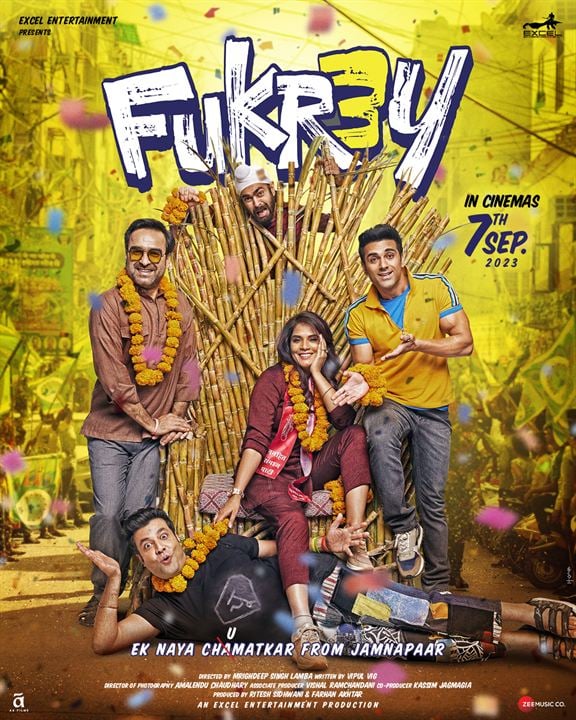 Fukrey 3 : Affiche