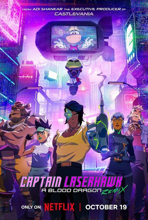 Captain Laserhawk: A Blood Dragon Remix : Affiche