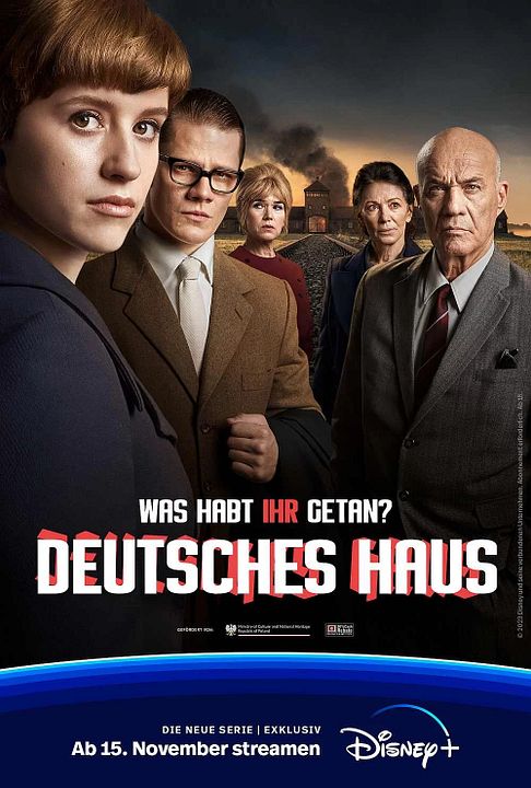 La maison allemande : Affiche