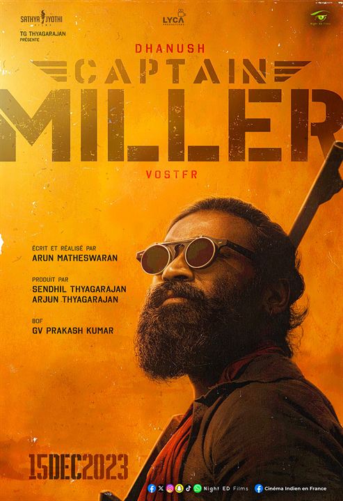 Captain Miller : Affiche