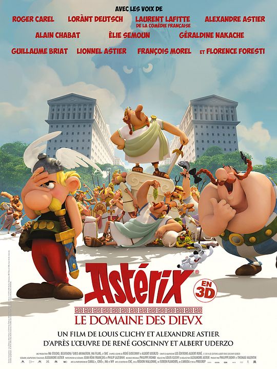 Astérix - Le Domaine des Dieux : Affiche