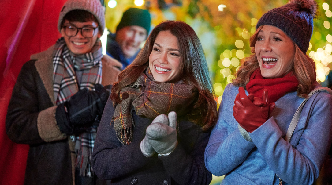 Une famille cinq étoiles pour Noël : Photo