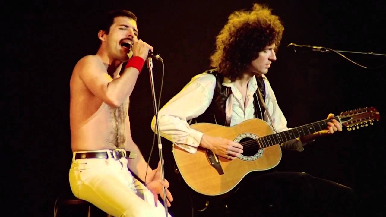 Photo Freddie Mercury, Brian May