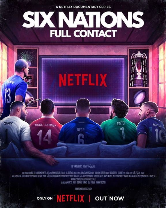 Six Nations : Au contact : Affiche