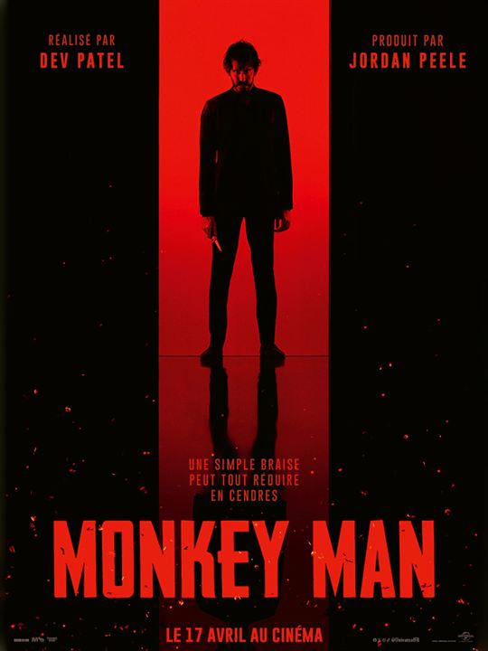 Monkey Man : Affiche