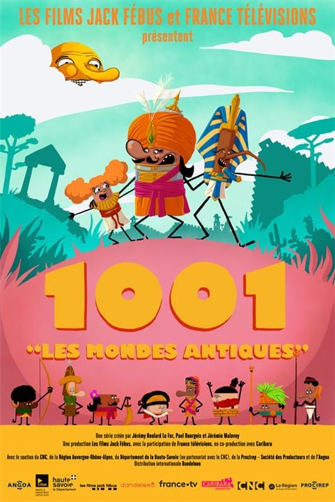 1001 Les mondes Antiques : Affiche