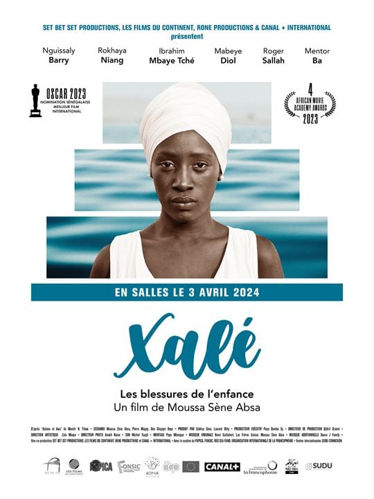 Xalé, les blessures de l’enfance : Affiche