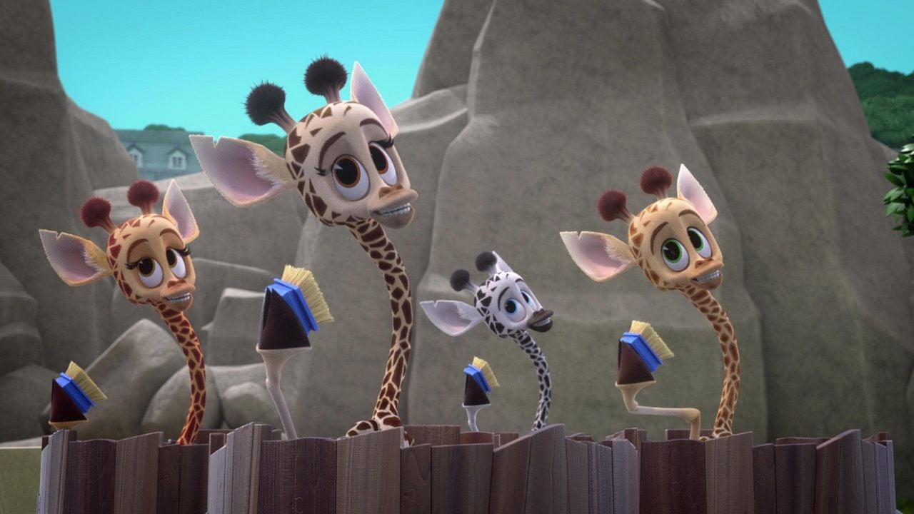 Madagascar : la savane en délire : Affiche