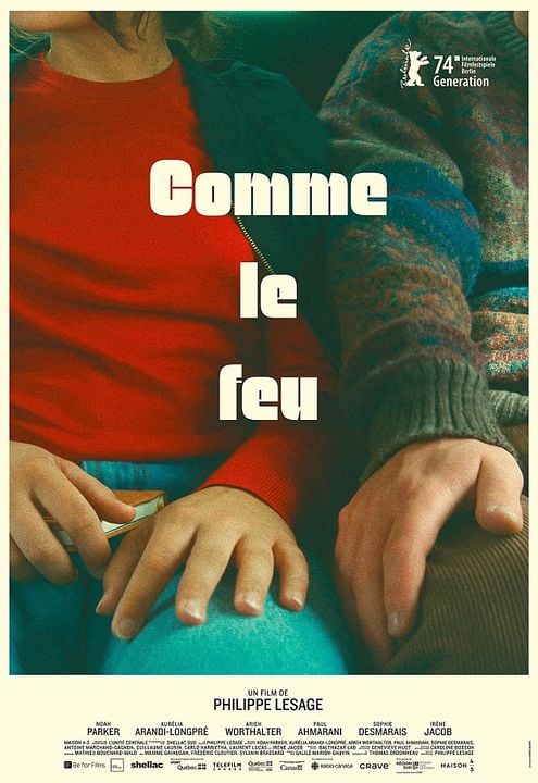 Comme le feu : Affiche
