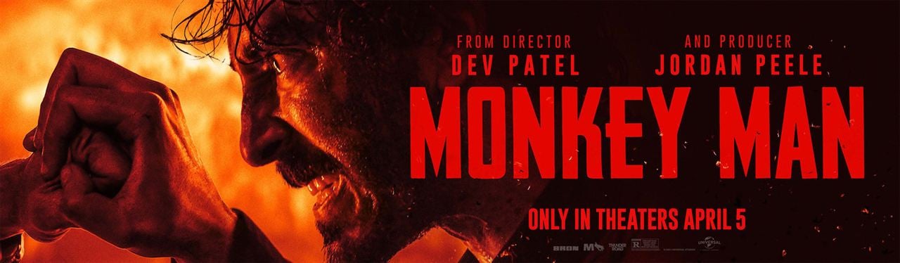 Monkey Man : Affiche