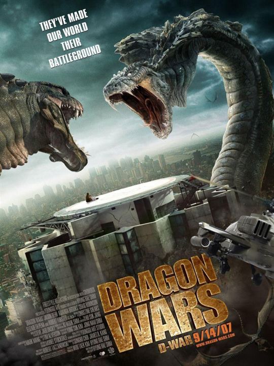 D-War : La guerre des dragons : Affiche Jason Behr, Amanda Brooks