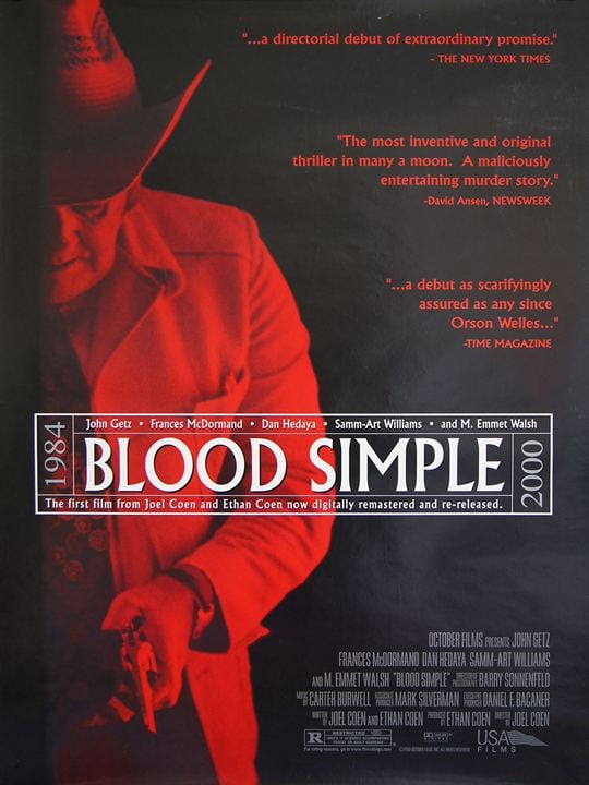 Blood Simple : Affiche