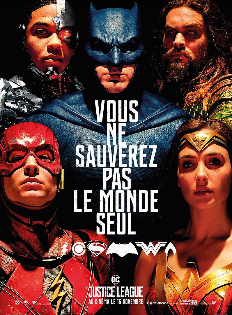 Affiche du film Justice League