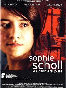 Affiche du film Sophie Scholl les derniers jours