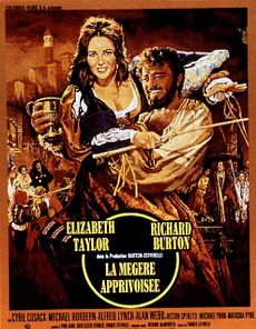 Affiche du film La Mégère apprivoisée