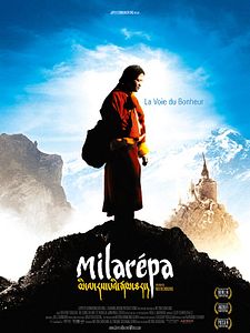 Affiche du film Milarépa, la voie du bonheur