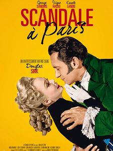 Affiche du film Scandale à Paris