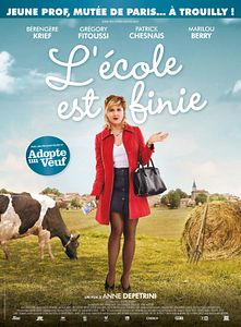 Affiche du film L'École est finie
