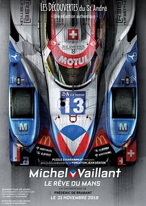 Affiche du film Michel Vaillant, Le rêve du Mans
