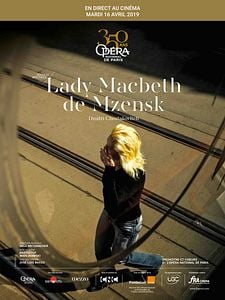 Affiche du film Lady Macbeth de Mzensk (Opéra de Paris-FRA Cinéma)
