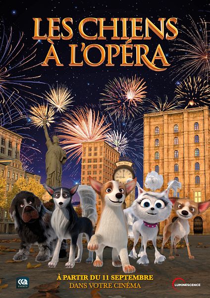 Affiche du film Les chiens à l'opéra