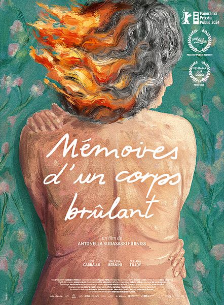 Affiche du film Mémoires d’un corps brûlant