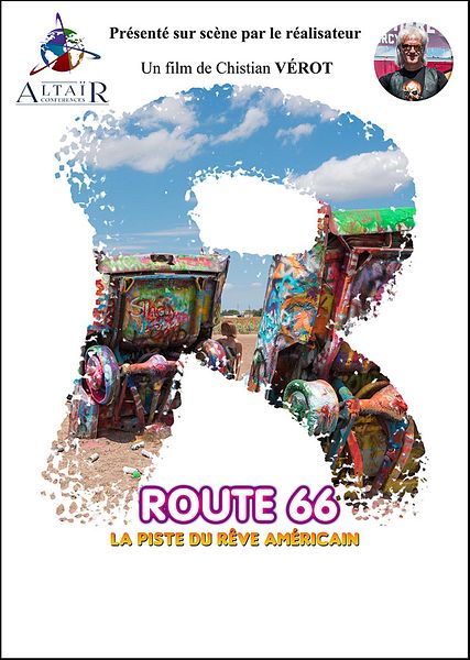 Affiche du film Route 66, la piste du rêve américain