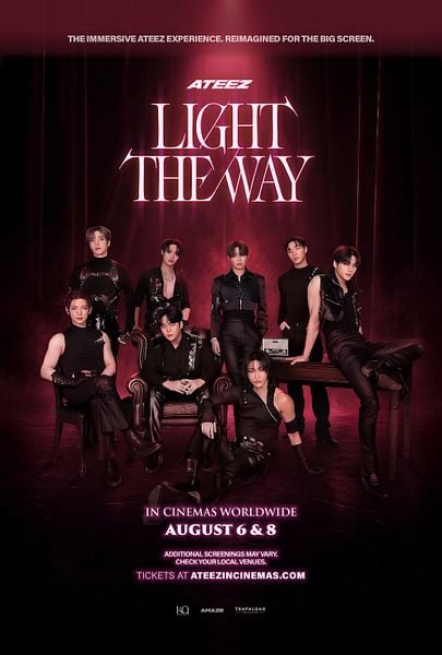 Affiche du film ATEEZ: LIGHT THE WAY IN CINEMAS