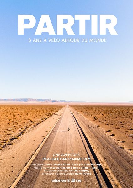 Affiche du film Partir 3 ans à velo autour du monde