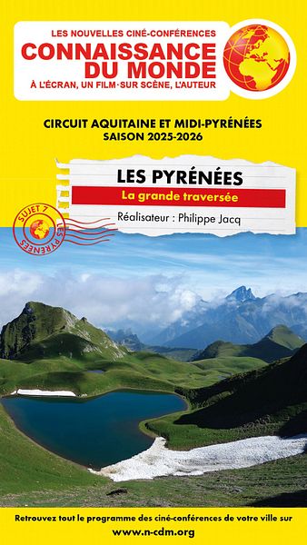 Affiche du film Connaissance du monde : Les Pyrénées - La grande traversée