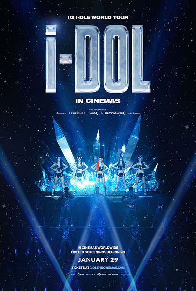 Affiche du film G I-DLE World Tour - iDOL - in Cinemas